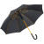Зонт-трость с цветными спицами Color Style, оранжевый