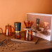 Кофейный набор Amber Coffee Maker Set, оранжевый с черным