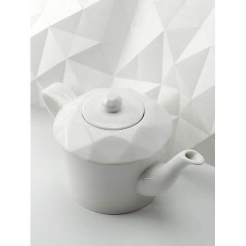 Чайник Diamante Bianco, белый